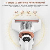 JIGOO J300 Aspirador de Ácaros con Sensor de Ácaros y Pantalla Digital, 500W Aspiradora antiácaros con Doble Taza, Luz UV, para Alergias, Elimina el 99.9% de alérgenos en colchones, Camas y sofás - details 10