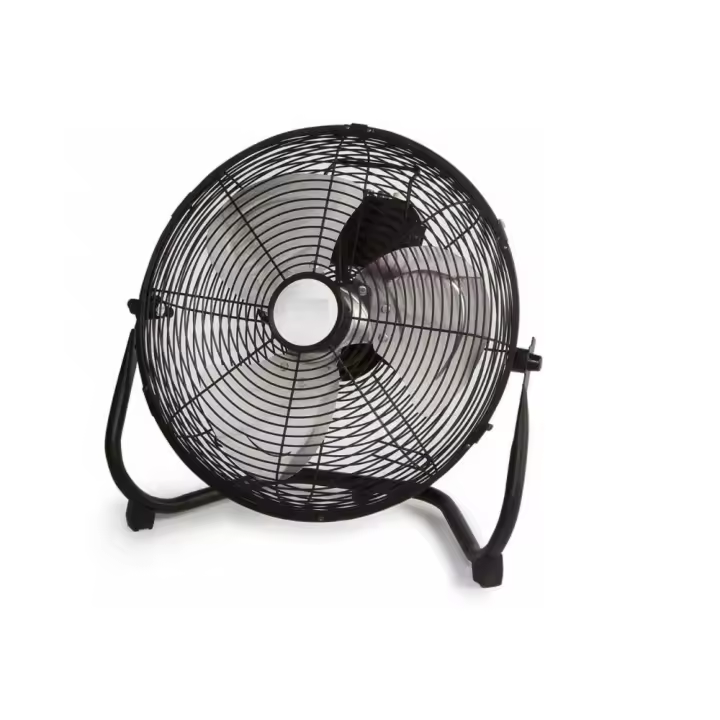 SPARK- VENTILADOR DE SUELO DE 12". 3 AJUSTES DE VELOCIDAD. OPERACIÓN SILENCIOSA. ROTACIÓN AJUSTABLE. VIENTO FUERTE. POTENCIA 45W. 220 VOLTIOS. - 1
