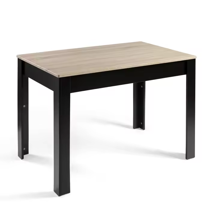 DUPI Mesa Comedor Aitana con Estructura y Tapa Superior de Madera - 1