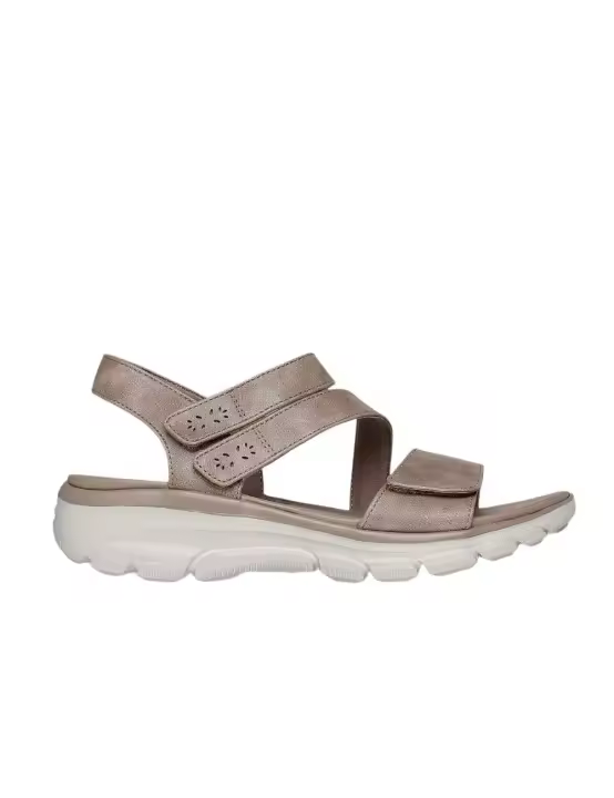 SKECHERS SANDALIAS RELAXED FIT: EASY GOING TRIPLE ADJUSTABLE MUJER 163532 - 1