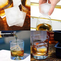 Molde De Hielo De Silicona Con Tapa 4/6/8 Cuadrículas Para Hacer Hielo En Casa Hielo De Fruta Eco-amigable Y Stockado - details 5
