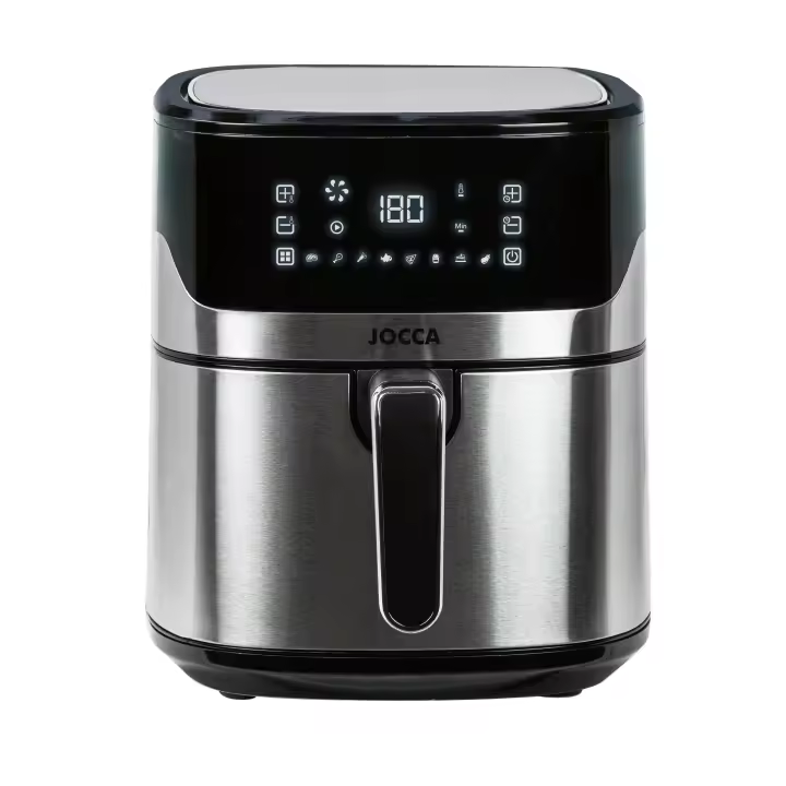 Jocca Freidora de Aire Digital 6,5L con Pantalla LED Táctil y 8 Programas Automáticos - 1