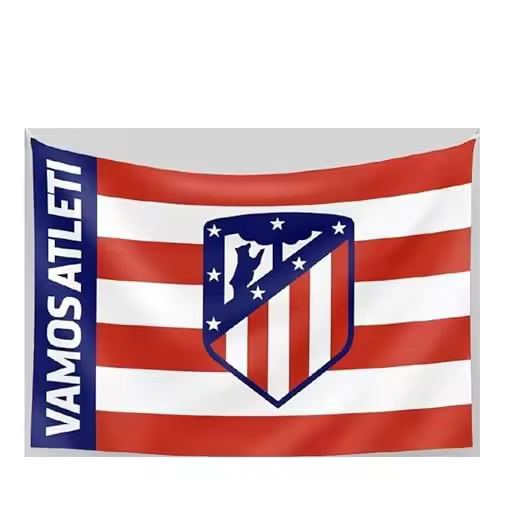 Bandera Atlético de Madrid Mediana - 150 x 90 cm - Vamos Atleti - 1