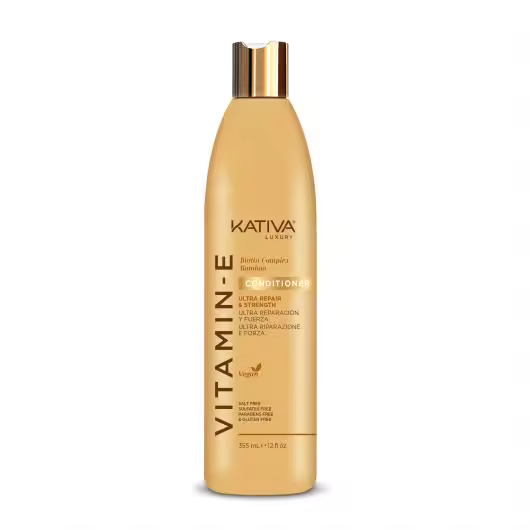 Acondicionador vitamina E, biotina y bambú 355 ML. Kativa Luxury - 1