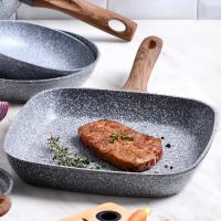 San Ignacio Sartén Asador 28x28cm Aluminio Forjado Inducción Daimiel - details 7
