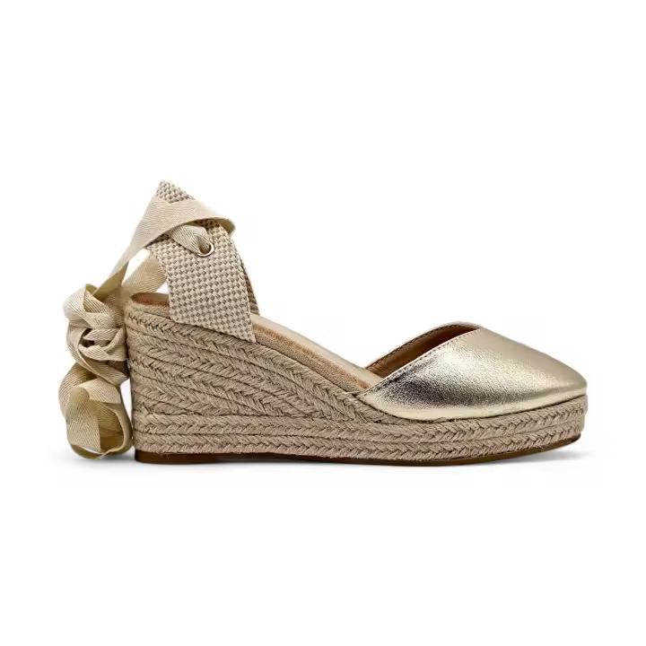 Calzados Soraia - Espardeña Valenciana Mujer con Cuerdas y Cuña de Yute - Cómodas y Elegantes - 1