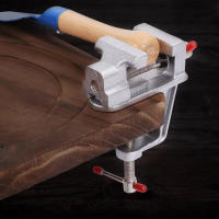 Mini Pinza De Trabajo Multi-Funcional 3.5'' De Aluminio Herramienta De Prensa Para Hobby Y Joyería Clip a La Mesa - details 6