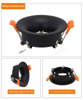 Spotlight LED MR16 Anti-fulgor Instalación En Foso Material De Aluminio Blanco GU10 Integrado Luz LED Eficiente Para Dormitorio - details 8