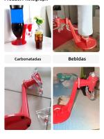 Dispensador De Agua Invertido Botella De Bebida Cola Con Bomba De Presión Manual Herramientas De Bebida Para Cocina Y Hogar - details 14