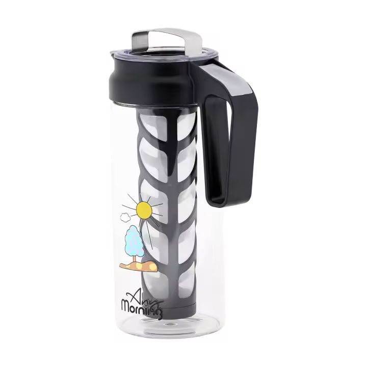 Any Morning Cafetera Cold Brew, 1,3L, vidrio borosilicato, apta lavavajillas, negra - 1