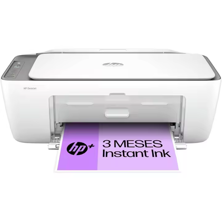 HP DeskJet 2820e - Impresora Multifunción con Escaneo a PDF Wi-Fi Direct | Incluye 2 Cartuchos de Tinta (Color y Negro) | Apple AirPrint Imprime, Escanea y Copia Blanco & Negro y Color para Hogar / Oficina 3 Meses de Impresión Instant Ink con HP+ - 588K9B