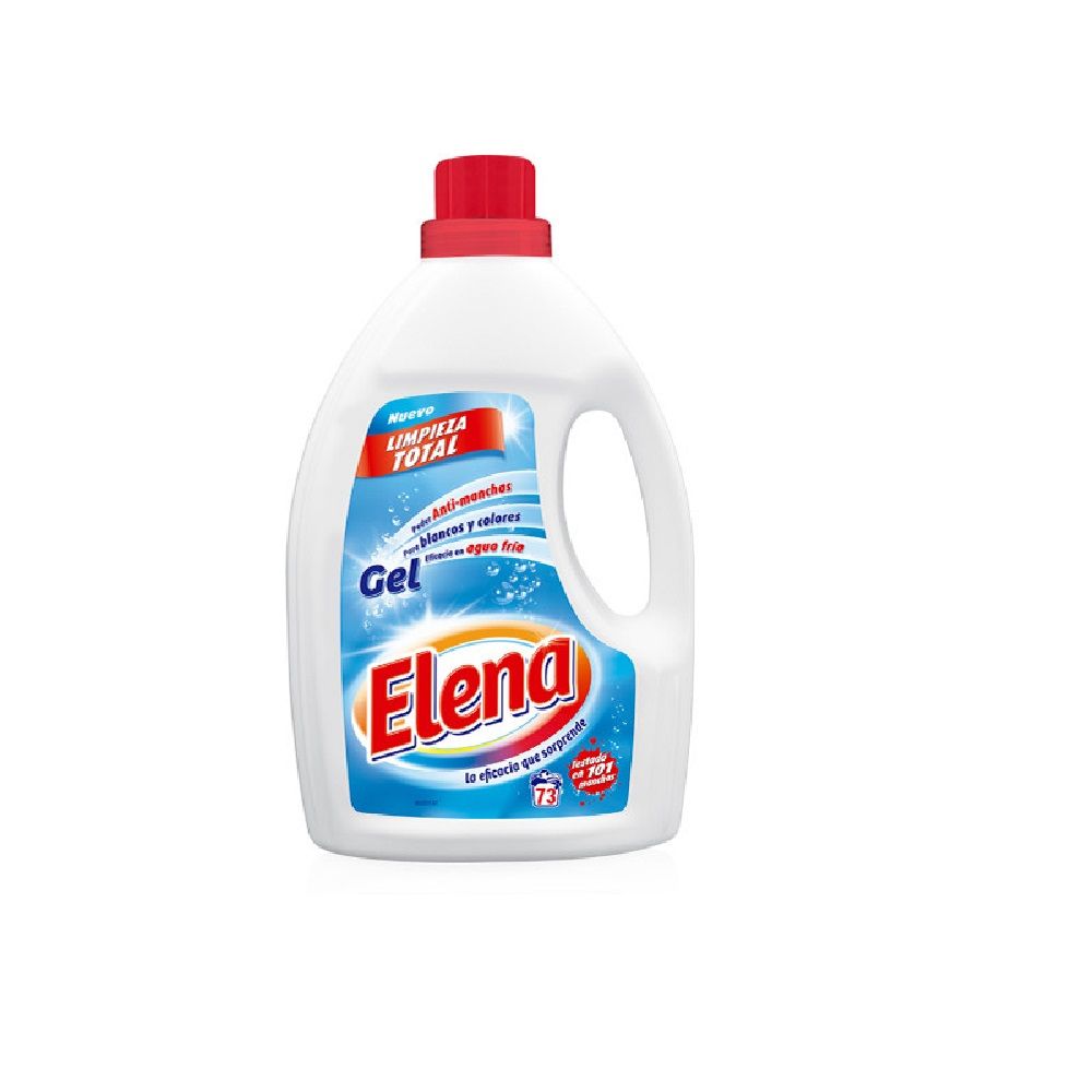 Elena Detergente para lavadora líquido pack ahorro 73 lavados