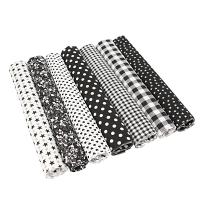 7PCS Tela De Algodón De 50 X 50cm Para DIY Patchwork Bordado Costura Scrapbooking Arte Y Manualidades Tela De Brocado De Alta Calidad Antiestática - details 1