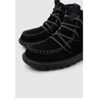 Hey Dude REYES SUEDE Botines Planos Mujer Negro - details 1