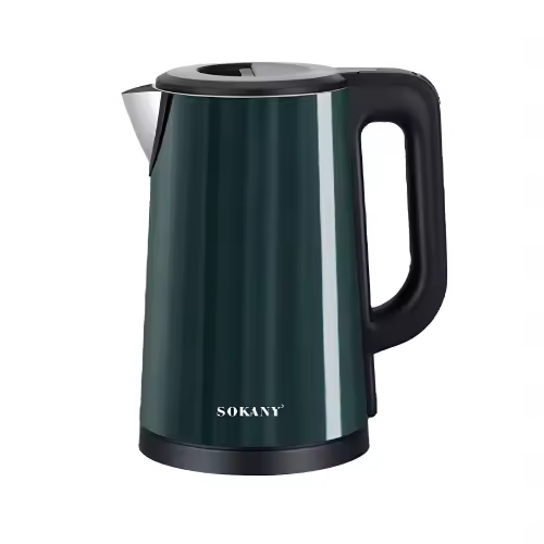 Hervidor de agua electrico 2,5 L 1500W de acero inoxidante oculto, hervidor electrico con apagado automatico, y con filtro extraible y lavable. Sokany - 1