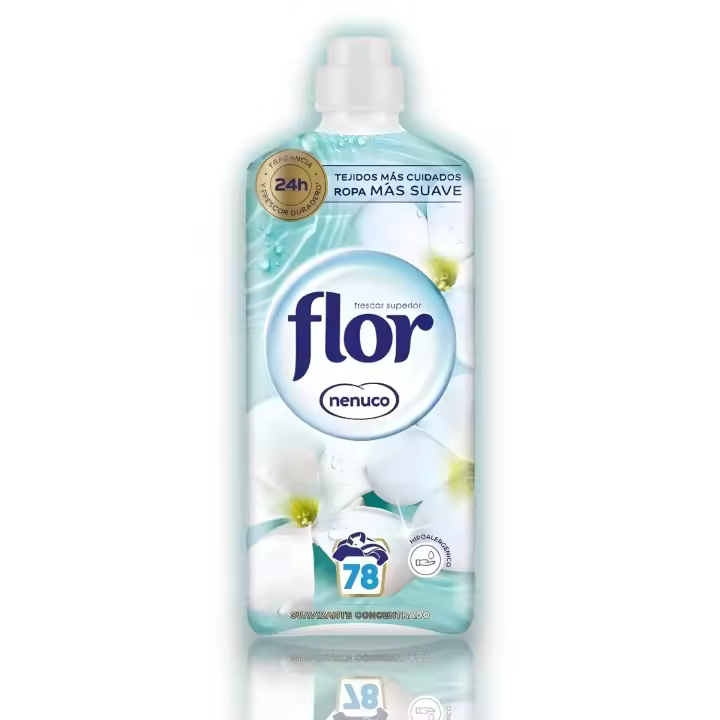 Suavizante Concentrado Nenuco - Suavizante Concentrado Flor 78 Lavados - Frescura y Suavidad Duradera - Tejidos Mas Cuidados, Ropa Mas Suave - Pack de Unidades - Reckitt Benckiser. - 1