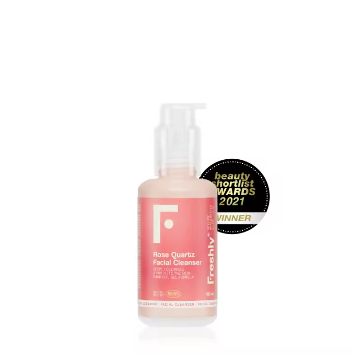 Freshly Cosmetics -Gel limpiador facial 99,9% natural Rose Quartz Facial Cleanser - 1