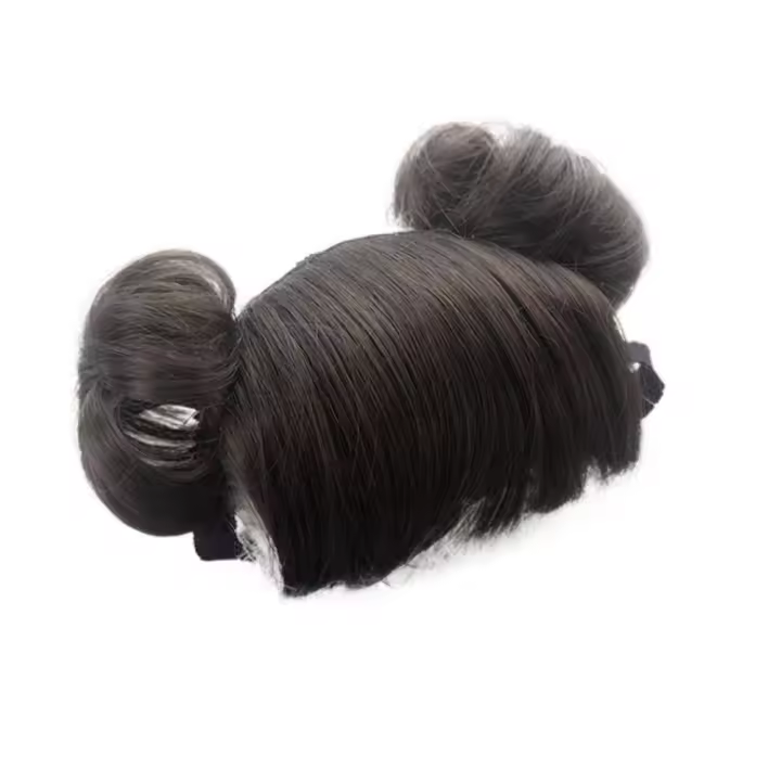 Wig Con Franja Para Bebés Accesorios De Cabello Para Niñas Primera Cumpleaños Fotografía Estilo Divertido Y Moderno - 1