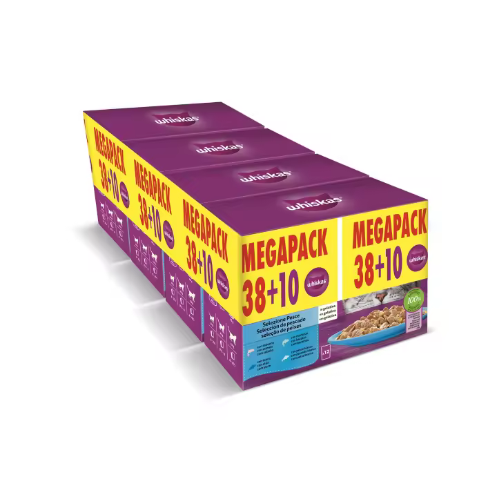 WHISKAS MEGAPACK CORE PESCADO - 1