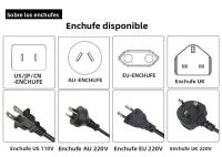 Tetera Eléctrica Multifuncional Portátil 550ml Con Temperatura Ajustable Y Protección Anti-Dry Potencia 400w EU Plug - details 0