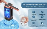 Bomba De Agua Portátil USB Para Botella Universal 2-5 Gallones Dispensador De Agua Eléctrico Material Plástico - details 0