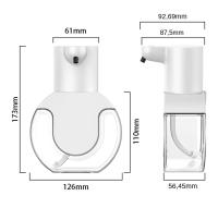 Dispensador De Jabón De Espuma Inteligente Con Sensor De Inducción USB Recargable 8000mAh Lavadora De Manos Automática Para El Hogar - details 11