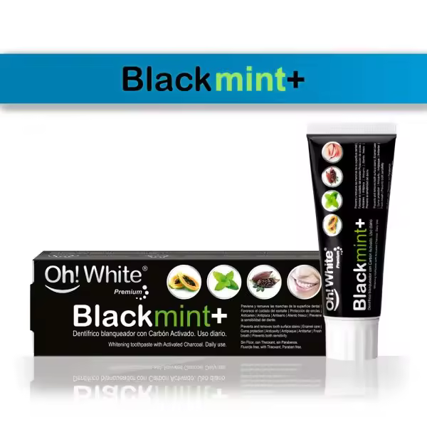 Oh! White Pasta Dental Avanzada con Carbón Activado para Blanqueamiento Seguro y Efectivo - 1