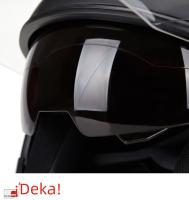 Casco De Motocicleta Vintage Con Lente Doble Para Karts Scooters Y Vans Protección Abs Unisex Adecuado Para Todas Las Estaciones - details 14