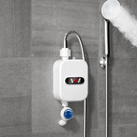 Juego De Cabezal De Ducha Térmico Sin Tanque Ajustable Para Baño Impermeable Máquina De Calentamiento Instantáneo Para El Hogar - details 2