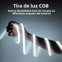 Tira De Luces LED COB 220V 288leds/m Adhesiva Flexible IP65 Impermeable Para Iluminación Interior Y Exterior Cocina Jardín - details 3