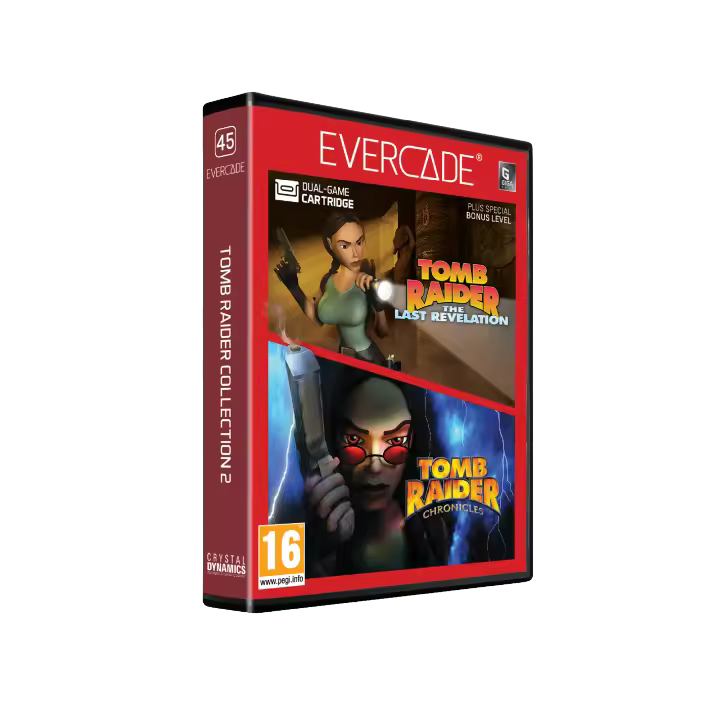 Cartucho Evercade Tomb Raider Collection 2 - Nuevo precintado - PAL España - 1