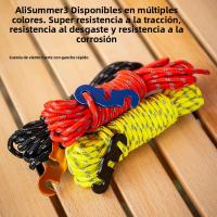 4Pcs Cordones De Camping Reflector Para Tienda De Campaña Con Hebilla Resistentes Al Viento Accesorios Para Canopy Y Tarp - details 1