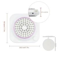 Coleccionador De Polvo De Uñas 4500RPM Con Filtro Reutilizable Ventilador De Vacío Potente Para Técnico De Uñas De Acrílico - details 8