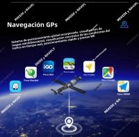 Radio De Coche Con CarPlay Y Android Auto Para Fiat Ducato 2006 Pantalla IPS 9'' Android 14 Multimedia GPS Estéreo BT Memoria RAM 2G ROM 2G - details 18