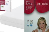 Belnou Funda Colchón Elástica Aitana Blanco 135 - Elegancia y Protección Incomparable Rizo 100% Algodón - details 1