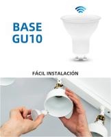 Bombilla LED GU10 Con Sensor De Movimiento PIR 3W 6W 9W 12W Energía Ahorro Para Techo 220V Luz De Noche Para Abatijada - details 7