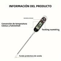 1PC Termómetro Digital Profesional Para Cocina Medición De Temperatura Precisa Para Cocinar Hornear Y Seguridad Alimentaria - details 0