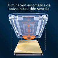 Protector De Pantalla Completo Para Samsung Galaxy S25 S24 S23 S21 Ultra S22 S25 plus S24 FE Vidrio Templado Anti-Scratch HD Instalación Fácil - details 1