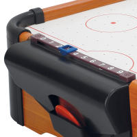 COLORBABY - Juego de mesa Hockey Aire sobremesa madera 56x31x10 cm para niños, Fabricado de madera resistente, 2 empujadores con base de fieltro, 2 discos y 2 marcadores manuales, +6 años - details 2