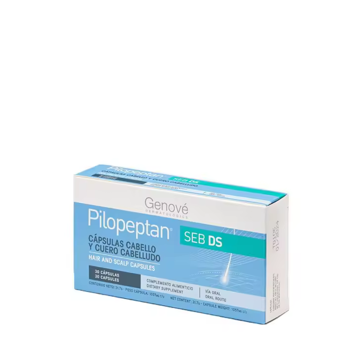 Pilopeptan seb 30 cápsulas - 1