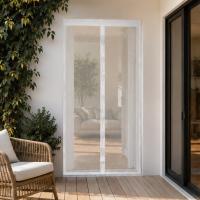 Mosquitera para puerta y ventana, cortina antimosquitos transpirable para el hogar, malla protectora con cierre práctico, varios tamaños y colores disponibles. - details 0