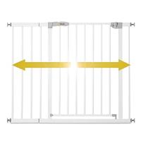hauck Open N Stop KD Barrera Seguridad Niños Escaleras con Extension 21 cm - Valla Seguridad Infantil sin Agujeros - Puerta para Perros - Bebes Seguridad - 96 - 101 cm - Blanco - details 1
