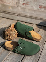 Zapatillas Casuales Para Mujer 2025 Nueva Modelo Temporada Completa Antideslizantes Moda Media Punta Sin Cierre Con Hebilla Adecuadas Para Interior Exterior Actividades Al Aire Libre - details 22