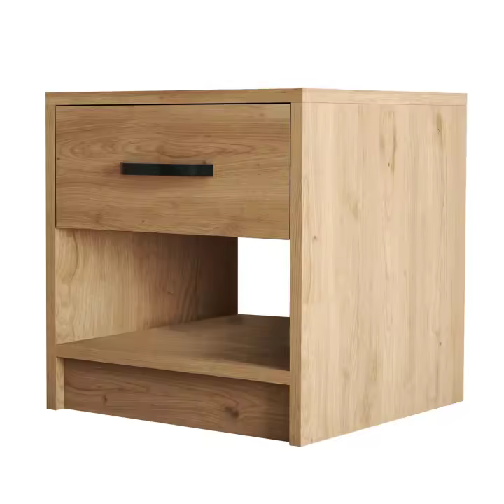 Mesilla,100% Tablero de aglomerado rechapado en melamina, Color Roble WELLHOME - 1