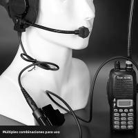 Auricular Táctico ABBREE Para Walkie Talkie U94-PTT Compatible Con Baofeng UV-5R AR-152 UV-32 Radio De Doble Vía Para Exteriores Y Campo - details 4