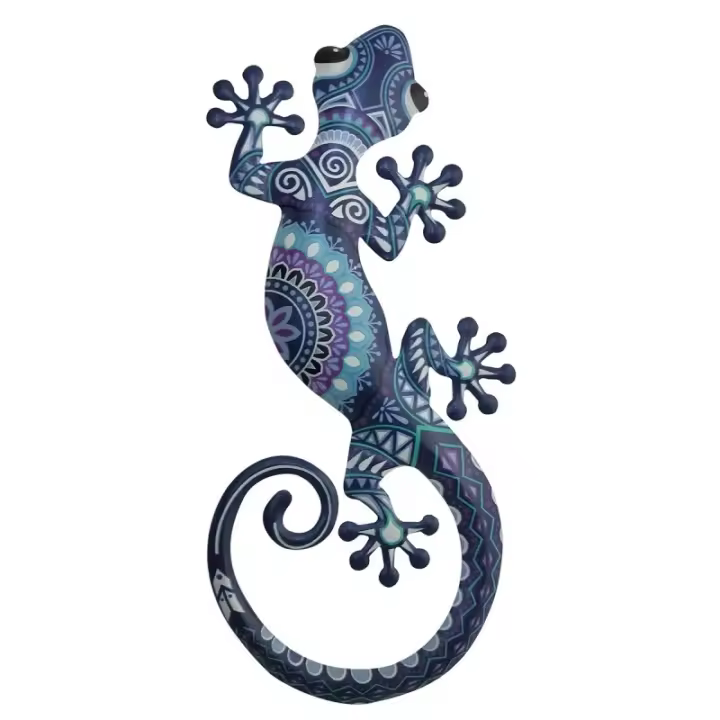 Signes Grimalt ORIGEN Home Decor Lagarto Jardin Figura de Lagarto Gris 22x10x1cm 32440 - 1