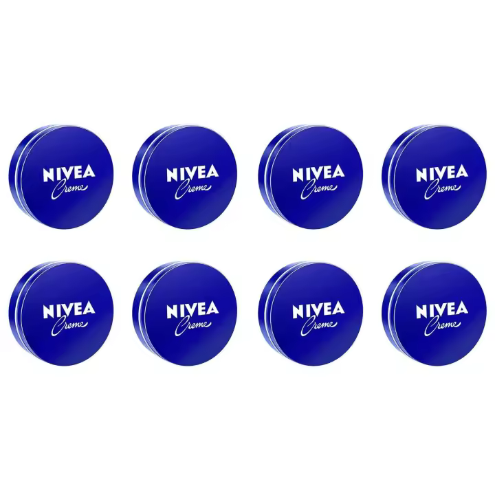 Pack de 8 - NIVEA Creme Hidratante Corporal y Facial 8 x 150ml - 1