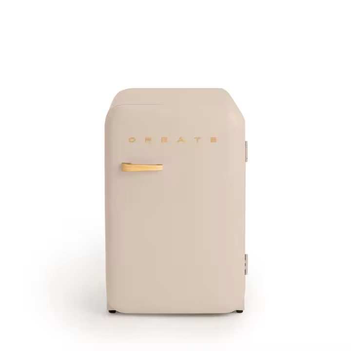 CREATE - Frigorífico de estilo retro, blanco roto- FRIDGE RETRO 107L - 1