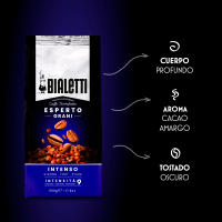 Bialetti Café en Grano - Esperto Grani Intenso, Clasico y Delicado - Café Italiano de alta calidad - Intensidades: 5, 7, 9 - 500 gr - details 1
