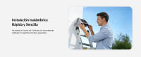 FOSSENXE Kit de cámara de vigilancia inalámbrica solar para exterior F12 + F18, resolución 2K, WiFi de doble banda, panel solar, baterías de Ion de Litio integradas en las cámaras, detección de movimiento humano, almacenamiento local, aplicación - details 10
